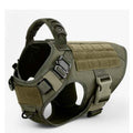 Gilet Tactique pour Chien - Harnais Réglable Grand Chien